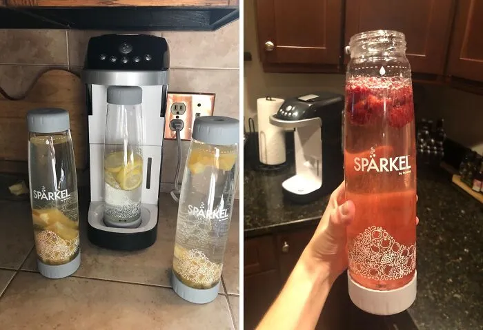 Ditch The Store-Bought Fizz: This   <a Style="Display:inline;" Href="Https://Www.amazon.com/Dp/B07yntzcnw?_encoding=utf8&th=1&linkcode=ll1&tag=bpelephant-20&linkid=9aa34fd46d4efdc036a4dfc0ef44126f&language=en_us&ref_=as_li_ss_tl" Target="_blank"><span Style="Font: Inherit; Color: #d74b1f;"> Spärkel Beverage System</Span> Is The DIY Bubbly Bar You've Been Dreaming Of