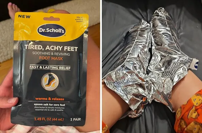  <a Style="Display:inline;" Href="Https://Www.amazon.com/Dr-Scholls-Foot-Disposable-Moisturizes/Dp/B0bybhrz7t?ie=utf8&linkcode=ll1&tag=bpfox-20&linkid=c266014ce66a622994b9e3099003ce29&language=en_us&ref_=as_li_ss_tl" Target="_blank"><span Style="Font: Inherit; Color: #d74b1f;"> Dr. Scholl's Tired Achy Foot Mask</Span>: Your Feet Will Thank You For The Spa-Like Treatment