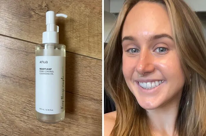 Discover The Gentle Cleansing Ritual That Won't Strip Your Skin's Natural Oils With <span Style="Font: Inherit; Color: #d74b1f;"> Heartleaf Pore Control Cleansing Oil</Span>