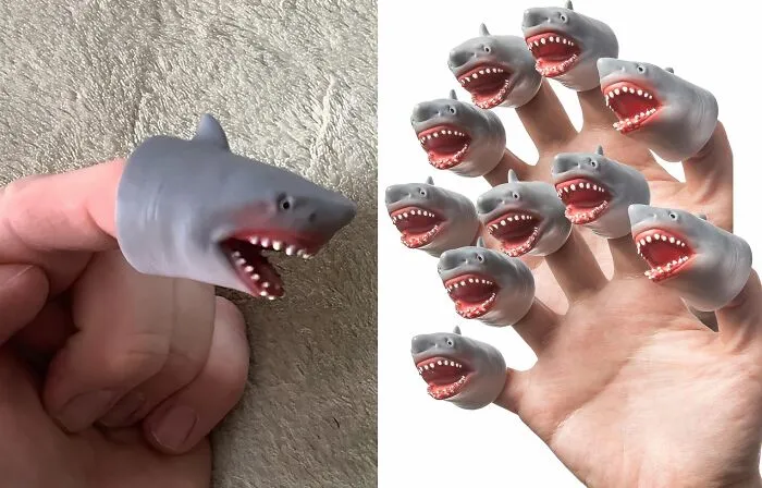 We Can Think Of A Million Ways These   <a Style="Display:inline;" Href="Https://Www.amazon.com/Aqkilo-Finger-Puppet-Novelty-Toppers/Dp/B0bhq4jhrm?crid=2b6nht4p8l1wn&dib=eyj2ijoimsj9.d0dnldz9nfmz4epalddelkwevjoqj2v196auccr_rowh2rhpp4qg-7wlsdfkw8u1aumq4ndknorxubx5s_ehwocohpzvav141tcyej4l0gsal4iasta1wvm8utlbwb6uoyia2wqamabgtkzl5gq4tcqpzk0kf8wjbttohvoyf7ddwpxvqtsmz4qewxutypnyjioikmy-Omg7upsd4mmyt9qdbhxkrcysputumkx54dkbezw-0lvehy0_0gezacjpvzl9nxndxyq45tswwhhe79gtrqonq1kebe-U0cwgvxw.zrs5vt-Ek0i3tm3cvsgfon-437agnacgdce94tgrafk&dib_tag=se&keywords=weird+stuff&qid=1719327069&sprefix=weird%2caps%2c274&sr=8-101&linkcode=ll1&tag=bpyak-20&linkid=153303bbdc8e21763b117148a4f5667a&language=en_us&ref_=as_li_ss_tl" Target="_blank"><span Style="Font: Inherit; Color: #d74b1f;"> Shark Finger Puppet Set</Span> Will Lighten The Mood