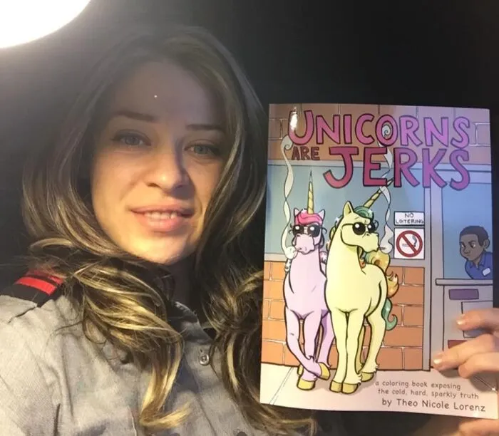 Think Unicorns Are All Rainbows And Sunshine? "<span Style="Font: Inherit; Color: #d74b1f;">unicorns Are Jerks: A Funny Adult Coloring Book Exposing The Cold, Hard, Sparkly Truth</Span>" Will Make You Grab Your Crayons And Vent