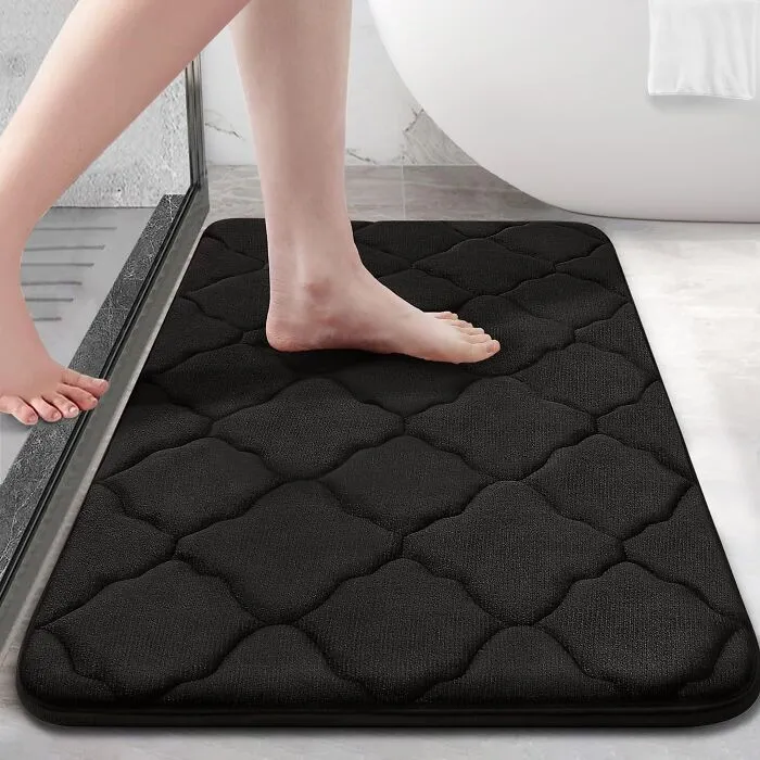 No More Slipping And Sliding! The   <a Style="Display:inline;" Href="Https://Www.amazon.com/Olanly-Absorbent-Bathroom-Machine-Comfortable/Dp/B099fjjyyc?pd_rd_w=tbvpj&content-ID=amzn1.sym.86a4a93f-Dd6b-400d-94a7-45fea39e72ef&pf_rd_p=86a4a93f-Dd6b-400d-94a7-45fea39e72ef&pf_rd_r=edpzrpmkstsb73w5tmy8&pd_rd_wg=lkytm&pd_rd_r=e6df1b51-79a4-4470-8cb3-1b58f1e51e20&pd_rd_i=b099fjjyyc&psc=1&linkcode=ll1&tag=bpgoose-20&linkid=cfa58ae9ef02dfe27e6993c68ecb2754&language=en_us&ref_=as_li_ss_tl" Target="_blank"><span Style="Font: Inherit; Color: #d74b1f;"> Memory Foam Bath Mat</Span> Is Designed With A Non-Slip Backing For Added Safety