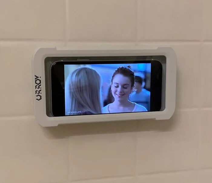 Want To Watch Your Favorite Shows Or Listen To Music While Showering? The   <a Style="Display:inline;" Href="Https://Www.amazon.com/Waterproof-Urroy-Rotation-Sensitivity-Compatible/Dp/B096zlc53v?ie=utf8&th=1&linkcode=ll1&tag=bpgoose-20&linkid=137e2f3ea0f953d406f89905df36bd83&language=en_us&ref_=as_li_ss_tl" Target="_blank"><span Style="Font: Inherit; Color: #d74b1f;"> Waterproof Shower Phone Holder</Span> Lets You Enjoy Your Entertainment Without Worrying About Water Damage