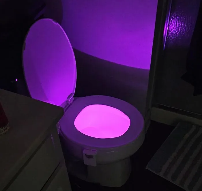 Tired Of Stumbling Around In The Dark For Midnight Bathroom Trips? The   <a Style="Display:inline;" Href="Https://Www.amazon.com/Toilet-Light-Motion-Sensor-Bowl/Dp/B01m2zi34e?ie=utf8&linkcode=ll1&tag=bpgoose-20&linkid=37df5415d6cbcf40012e63332cf59fab&language=en_us&ref_=as_li_ss_tl" Target="_blank"><span Style="Font: Inherit; Color: #d74b1f;"> Toilet Light With Motion Detection Sensor</Span> Will Guide Your Way Without Blinding You