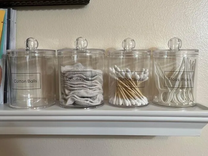 Want A Bathroom Vanity That Looks Like A Spa?   <a Style="Display:inline;" Href="Https://Www.amazon.com/Aozita-Holder-Dispenser-Cotton-Round/Dp/B08pb8ztk1?ie=utf8&linkcode=ll1&tag=bpgoose-20&linkid=5a45d77dfaaadd01be27a88febbeda0a&language=en_us&ref_=as_li_ss_tl" Target="_blank"><span Style="Font: Inherit; Color: #d74b1f;"> Clear Cotton Dispensers</Span> Add A Touch Of Modern Elegance To Your Countertop