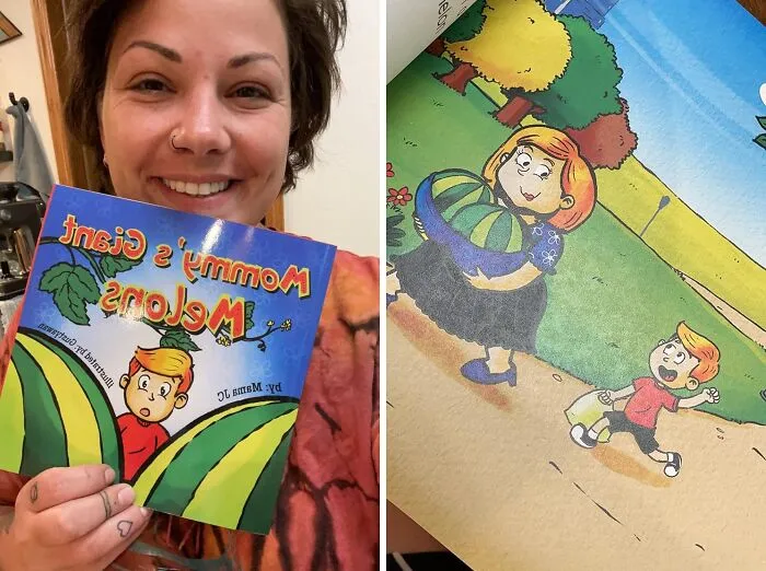 Forget Bedtime Stories About Bunnies And Bears. It's Time For A New Kind Of Children's Book: "<span Style="Font: Inherit; Color: #d74b1f;"> Mommy's Giant Melons</Span>". Just Make Sure The Kids Are Asleep First.