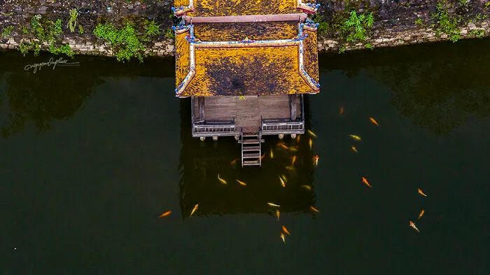 A Series Of Aerial Photographs Showcasing The Spiritual Architecture Of The “Eternal Homes” During The Nguyen Dynasty Era In Vietnam