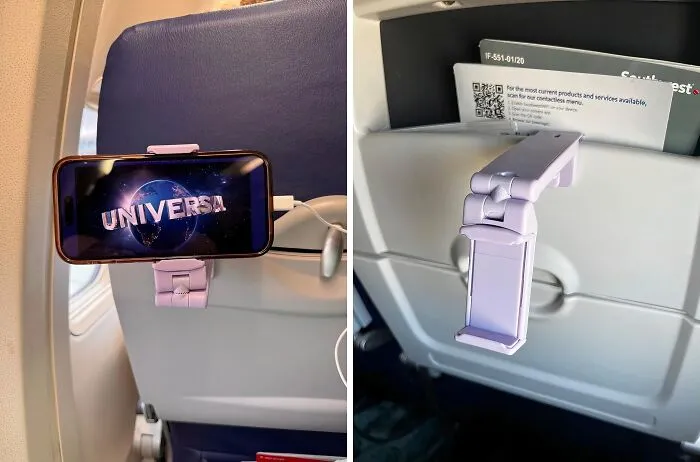 Stay Entertained On Long Flights With A <a Style="Display:inline;" Href="Https://Www.amazon.com/Dp/B07t8kl6c6?ascsubtag=7685912%2c4%2c24%2cd%2c0%2c0%2cbf-Web-Hf%2c900%3a2%3b974%3a3%3b1125%3a1%3b1242%3a1%2c47118122%2c0%2c0%2c0&btn_ref=srctok-Bca79b4f92d9a951&th=1&linkcode=ll1&tag=bplemur-20&linkid=6c56975a57e2db7c93b95921f8dee6ee&language=en_us&ref_=as_li_ss_tl"_blank"><span Style="Font: Inherit; Color: #d74b1f;"> Phone Holder Mount For Airplane Trays</Span>, Designed For Secure And Adjustable Viewing Angles