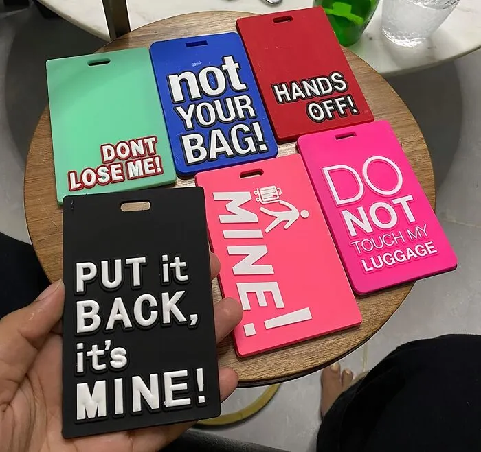 Add A Touch Of Humor To Your Travels With A <a Style="Display:inline;" Href="Https://Www.amazon.com/Mziart-Luggage-Colorful-Suitcase-Identify/Dp/B07zhwdxsy?crid=233xw3cwg0wzn&dib=eyj2ijoimsj9.atftzguorwurcettnurqjnnz_c744jhrgqof4w33ddpkqegt_tpoxk6simttqqhsjt6ctd7tjhhvyj-Drmqmnm80elv7ar2yjfjltwiip5pbkqzn-_kt8xgulavmkiv2w2mcz5vlnztzledddbd9cfqrwk1mrer2qqqhnqdylnhgxlxk_fpvcsnjgn3bew5i79xvpyazafcttsdricjmx_ayym7ntdaccvexi3orjq0rhzxfskx1lby-Axb3vbfbixlakunmmol6zhnricdo14urwjspxn7rnxg8oeje7s0.1w_frmrtkrmstot3pmboqbvso7o-Zp3dcv3lwqlqls0&dib_tag=se&keywords=funny+travel+items&qid=1719575031&sprefix=funny+trave+item%2caps%2c190&sr=8-1&linkcode=ll1&tag=bplemur-20&linkid=d59f905d68c04c645c676aa2ae04d706&language=en_us&ref_=as_li_ss_tl"_blank"><span Style="Font: Inherit; Color: #d74b1f;"> Funny Luggage Tags Set</Span>, Guaranteed To Make Your Bags Stand Out On The Carousel And Bring A Smile To Your Face
