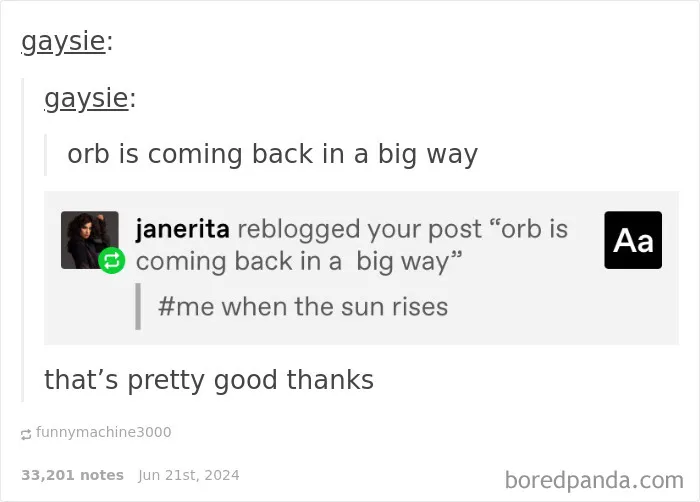 Screenshot of a humorous social media reply thread showcasing some of the funniest replies that were funnier than the original post.