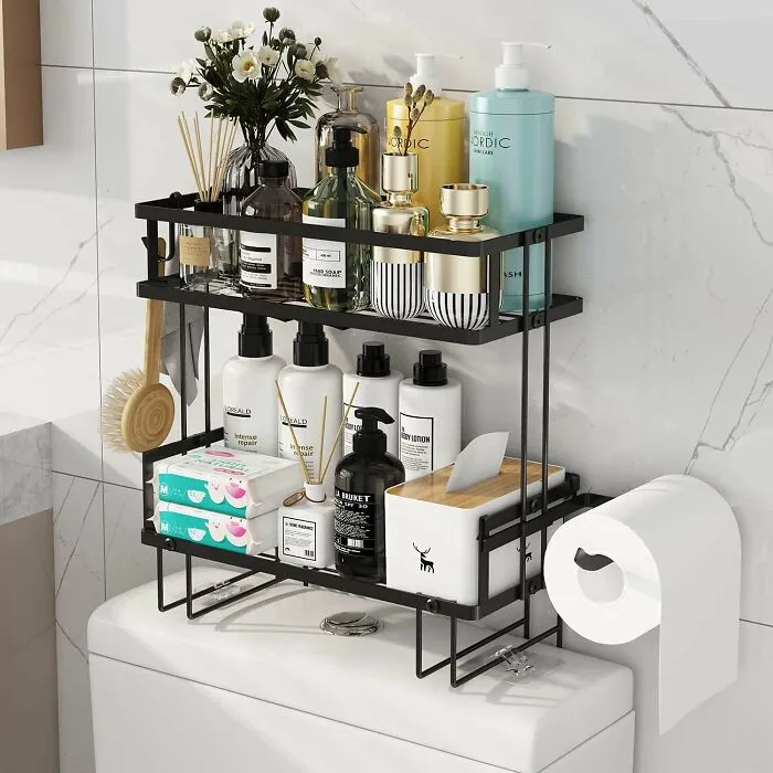 <span Style="Font: Inherit; Color: #d74b1f;"> Bathroom Organizer And Storage</Span>: Because Who Needs Counter Space When You Have A Toilet? 