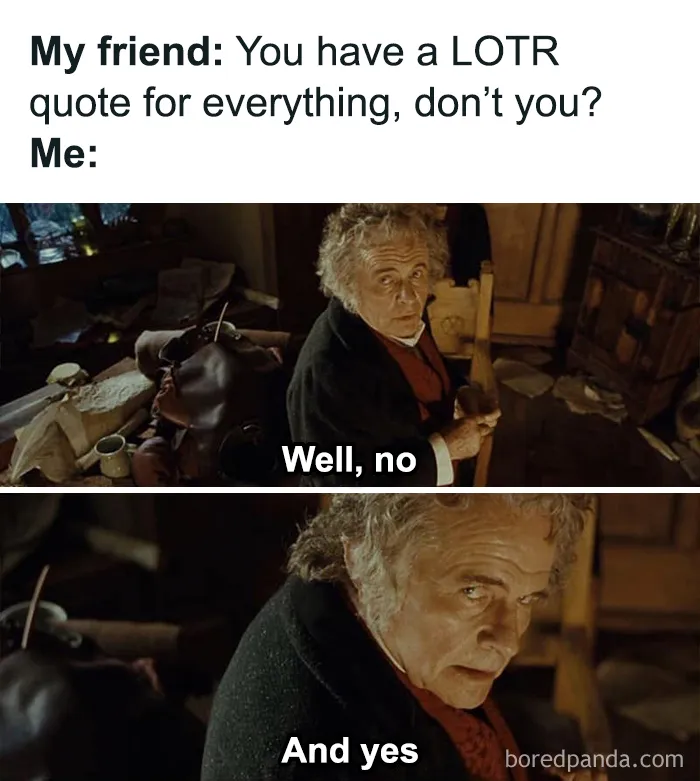 "One Meme To Rule Them All": 50 Hilarious LOTR Memes from Dedicated Fans