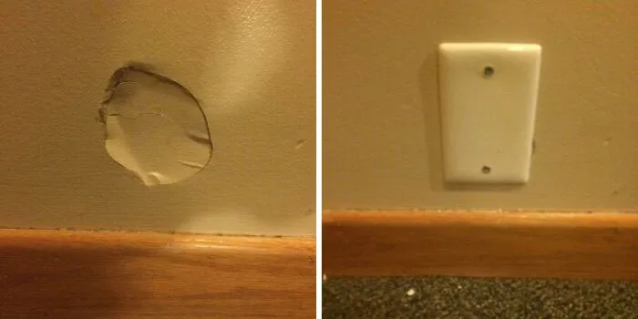 I Like To Consider Myself A Handyman. Gotta Do What You Gotta Do To Pass University Dorm Inspections