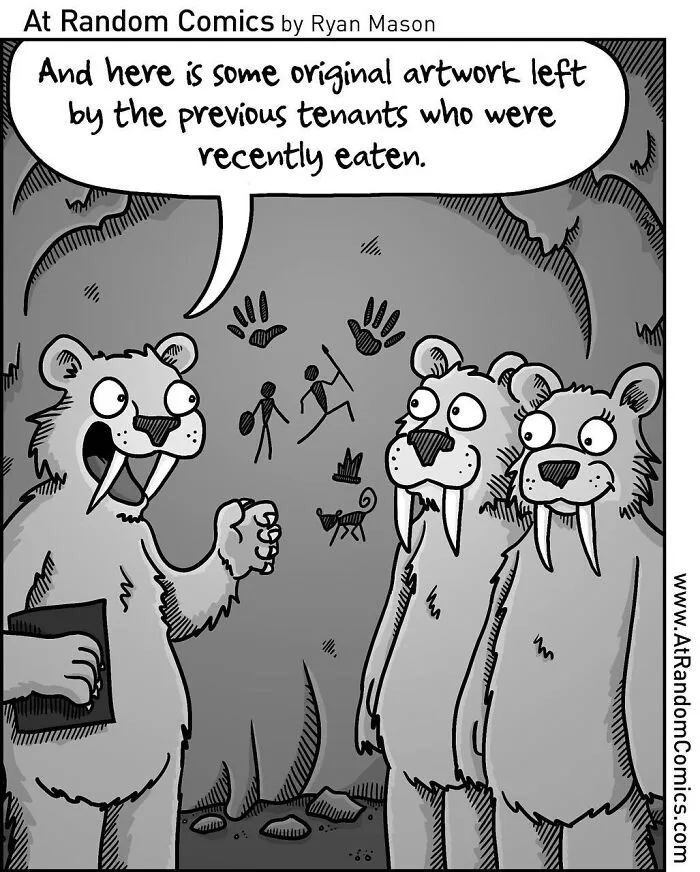 “At Random Comics”: 36 Witty Single-Panel Cartoons By This Artist (New Pics)