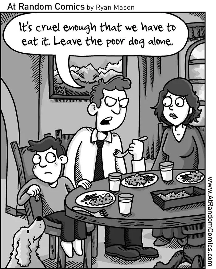 “At Random Comics”: 36 Witty Single-Panel Cartoons By This Artist (New Pics)