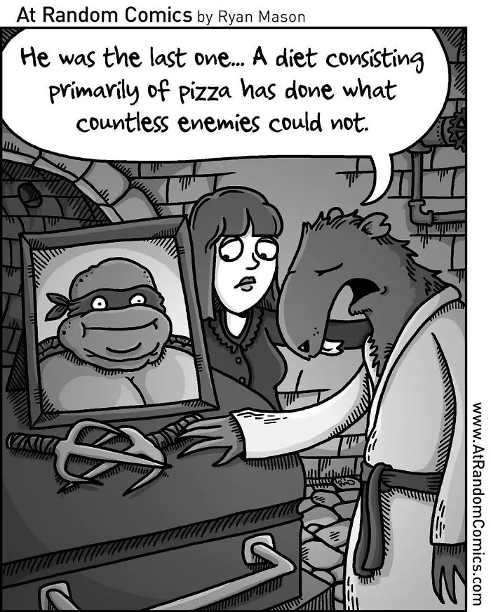 “At Random Comics”: 36 Witty Single-Panel Cartoons By This Artist (New Pics)