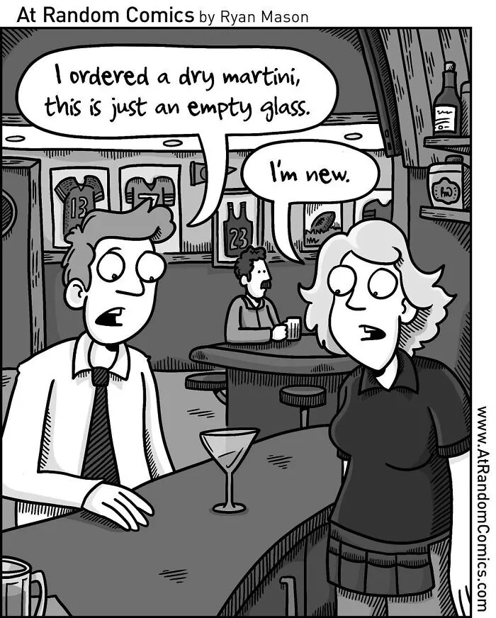 “At Random Comics”: 36 Witty Single-Panel Cartoons By This Artist (New Pics)