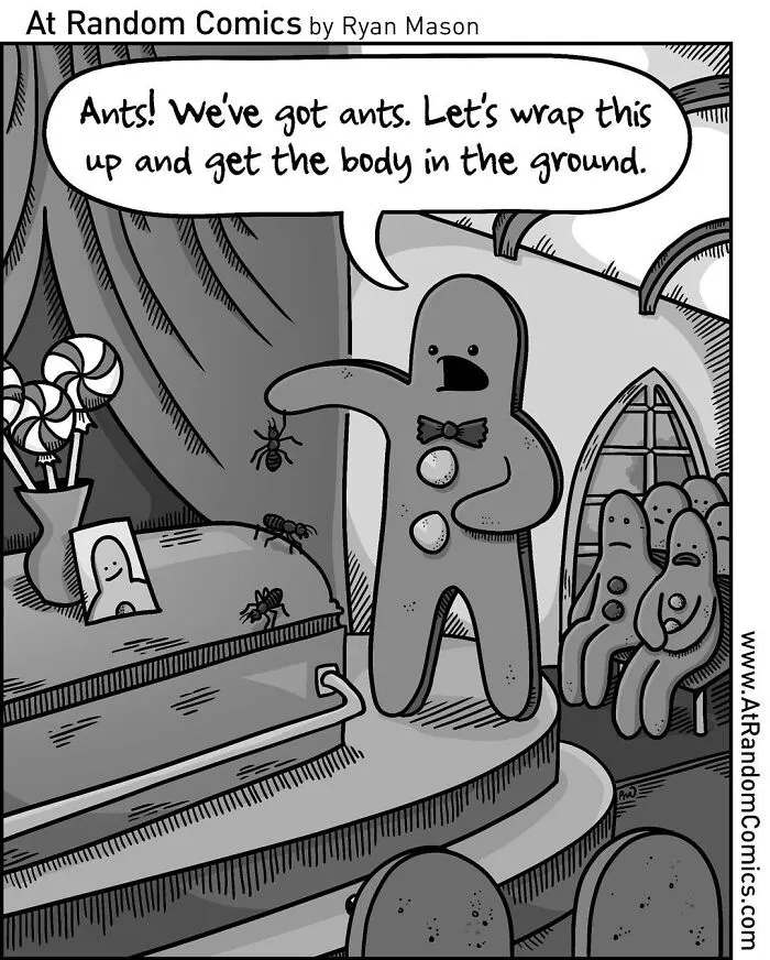 “At Random Comics”: 36 Witty Single-Panel Cartoons By This Artist (New Pics)
