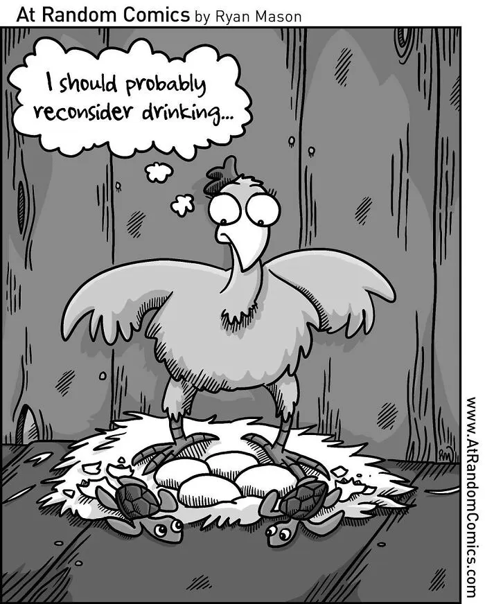 “At Random Comics”: 36 Witty Single-Panel Cartoons By This Artist (New Pics)