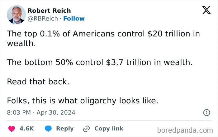 “Trickle Down” Reaganomics Created A Plutocracy