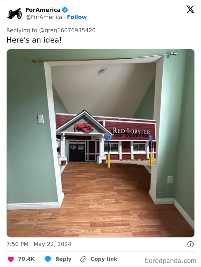 Guy Needs Ideas How To Fill An Awkward Empty Space, X Users Deliver These 30 Hilarious Ones