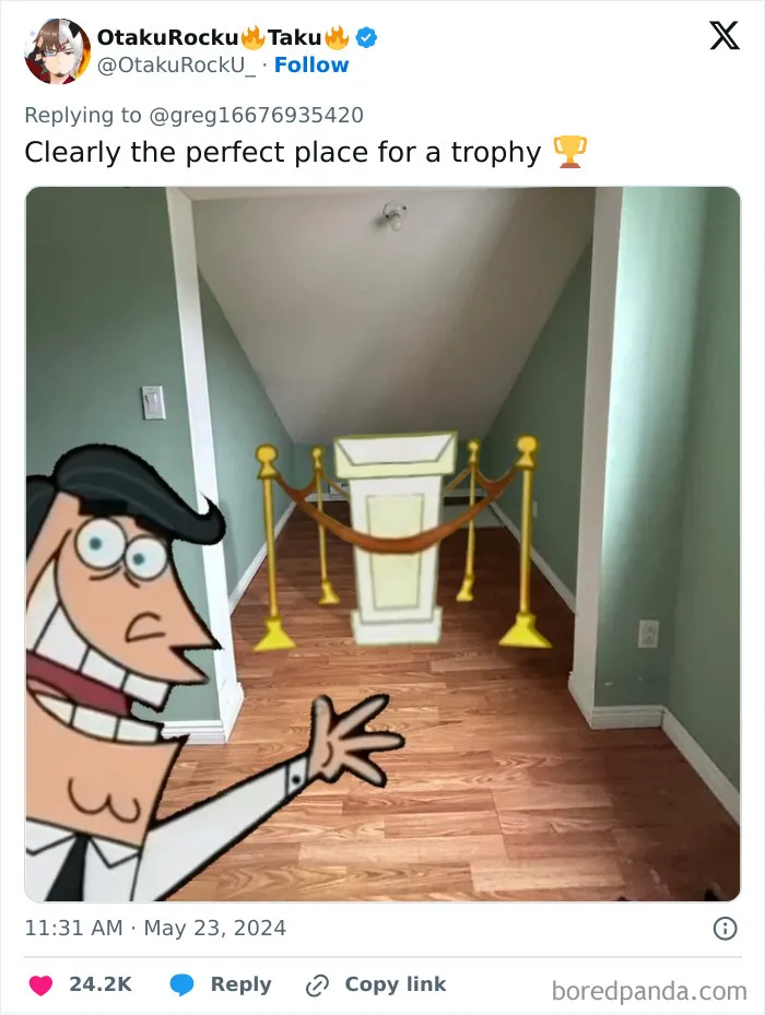 Guy Needs Ideas How To Fill An Awkward Empty Space, X Users Deliver These 30 Hilarious Ones