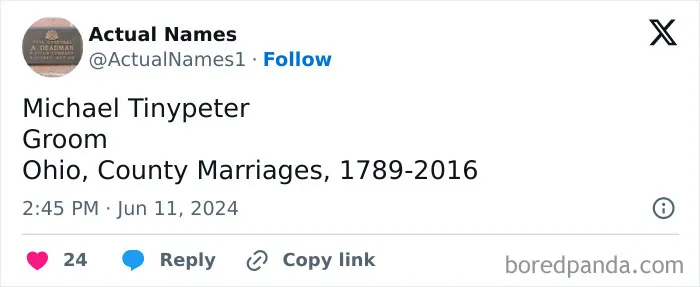 30 Hilariously Unfortunate Or Epic Actual Names That Probably Made These People’s Lives Chaotic