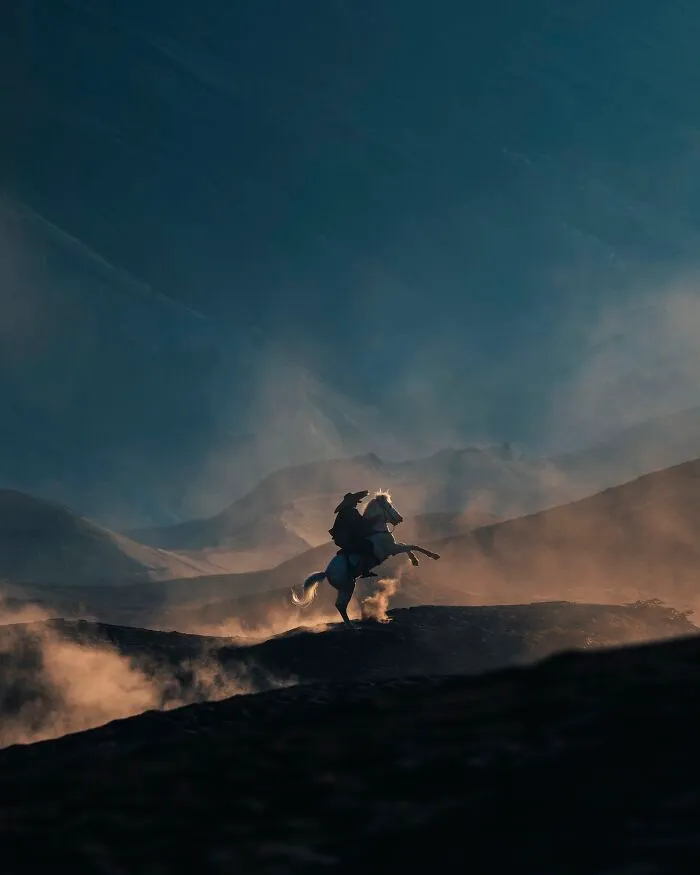 "Riders Of The Volcano" By Mahendra Bakle
