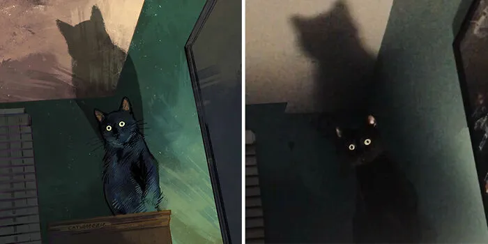 Funny Cat Pics Get Even Funnier When Illustrated By This Artist (33 New Pics)