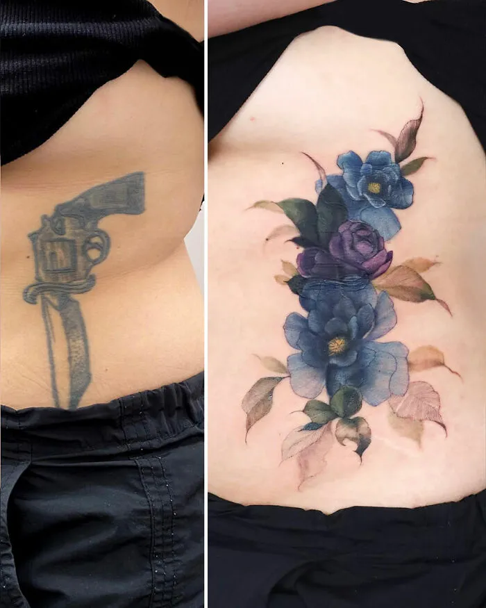 50 Tattoo Designs Reminiscent Of Watercolor Paintings By This Artist