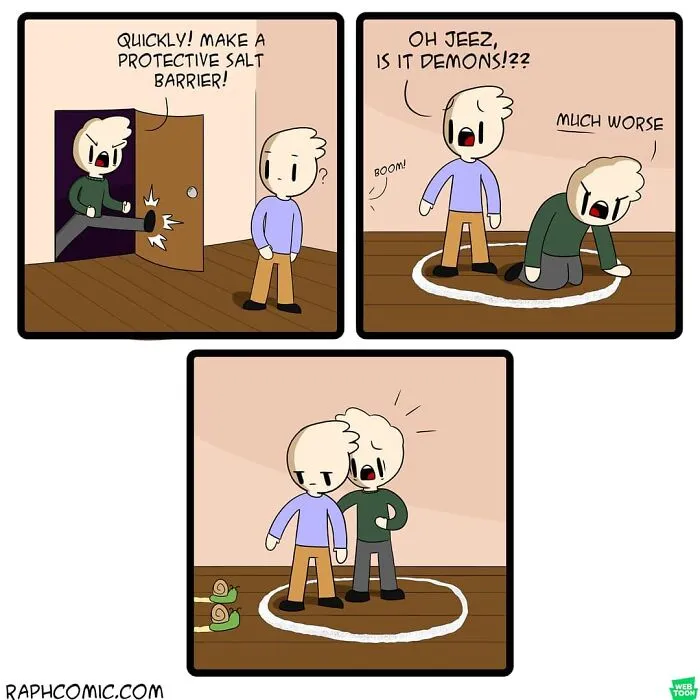 This Artist's Dark Humor Shines In These 30 New Comics