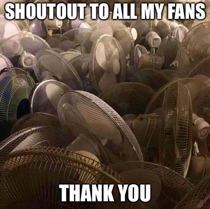 “Shout Out to All My Fans” 