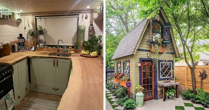 People Who Live In Small Homes Gather In This Online Group To Share Their Living Spaces (30 Pics)