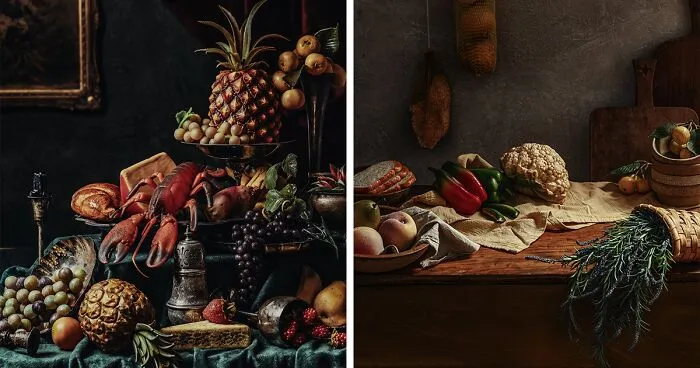 My 9 Photos Depicting Fake Fruits And Veggies Inspired By Classic Dutch Still Life Paintings