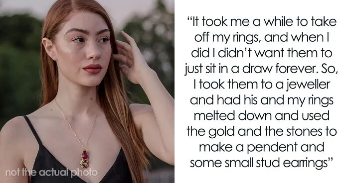 Widow Loves Wearing Her Necklace Made From Her Late Husband’s Wedding Band, SIL Wants It