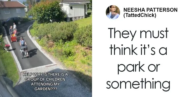 Woman Baffled As Total Strangers Bring Their Kids To Her Backyard Like It's A Tourist Attraction