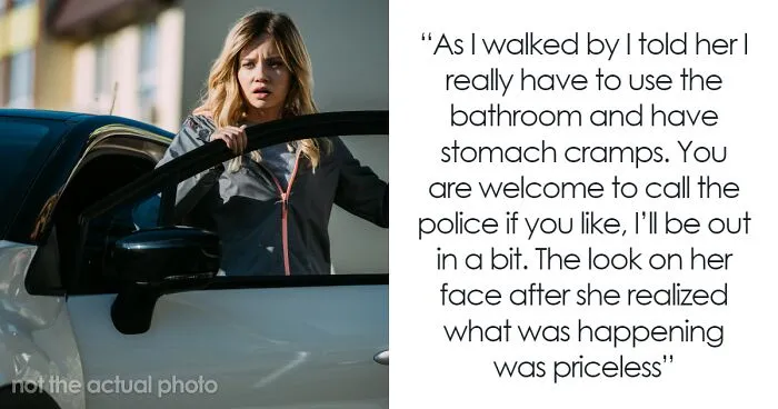 “Ma’am I Live Here”: Woman Refuses To Back Out Of Driveway, Learns A Lesson The Hard Way