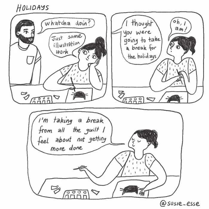 26 Comics By Susie Esse That Blend Humor With Heartwarming Moments