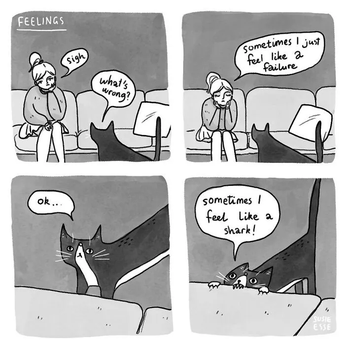 26 Comics By Susie Esse That Blend Humor With Heartwarming Moments