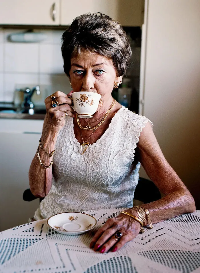 "Voukko" From The Series "People To Whom I Invited Myself"
