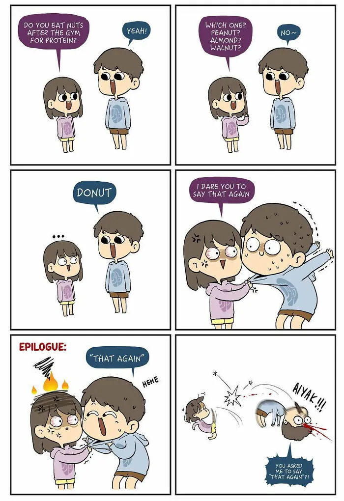 28 Adorable And Quirky "The Potato Couple" Comics (New Pics)