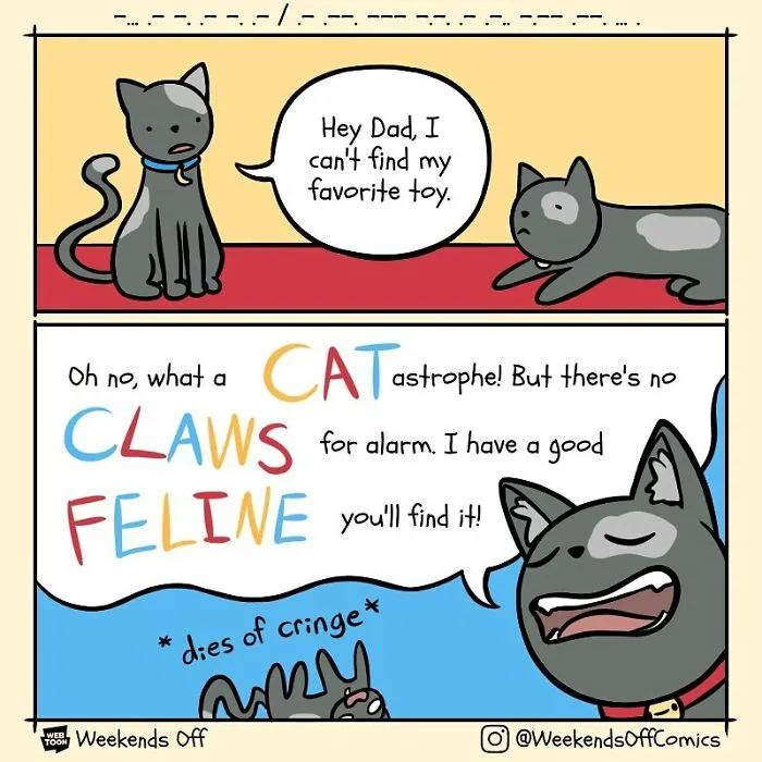 Life’s Daily Annoyances And Puns Come To Life In Weekends Off Comics (30 Pics)