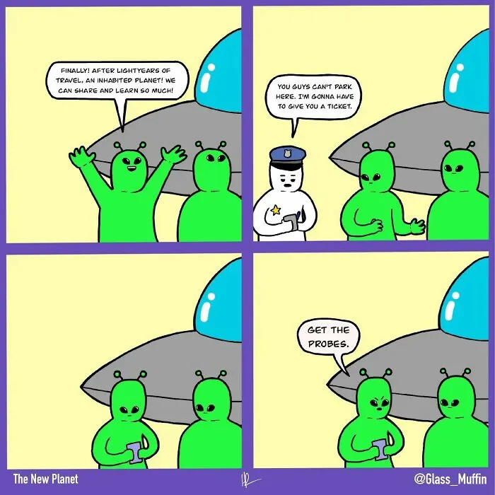 Comics With Charming And Absurd Endings: 19 Comics By This Artist