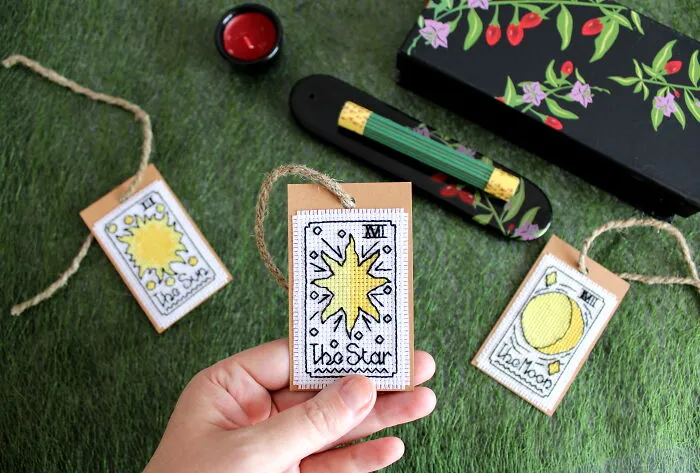 Gift Tags With Tarot Cards