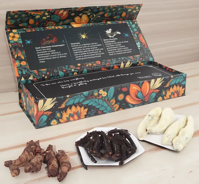 At Least These <span Style="Font:inherit;color:#d74b1f;"> Edible Flavored Insects </Span> Are Disguised As Chocolate So We See It As A Gateway Bug