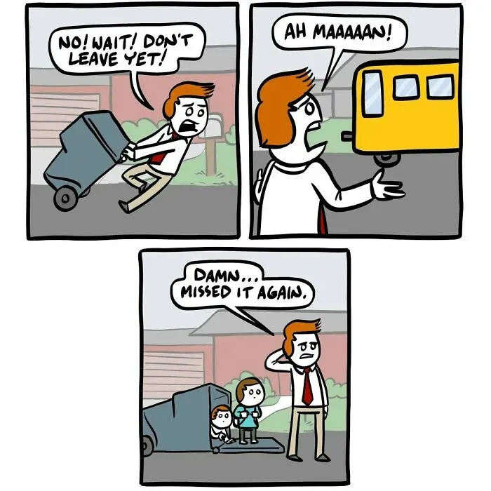 30 Comics By Ryan Hudson With Unexpectedly Dark Conclusions (New Pics)