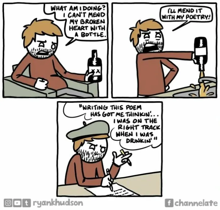 30 Comics By Ryan Hudson With Unexpectedly Dark Conclusions (New Pics)