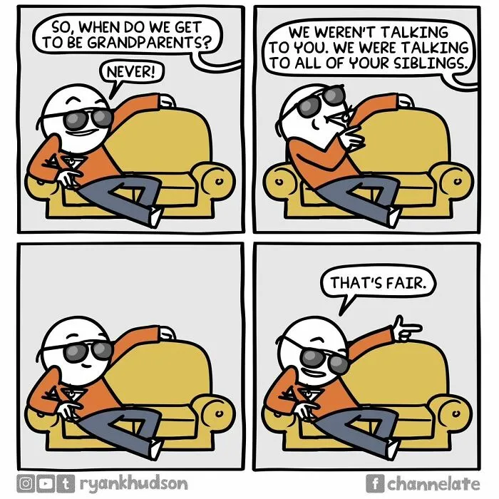 30 Comics By Ryan Hudson With Unexpectedly Dark Conclusions (New Pics)