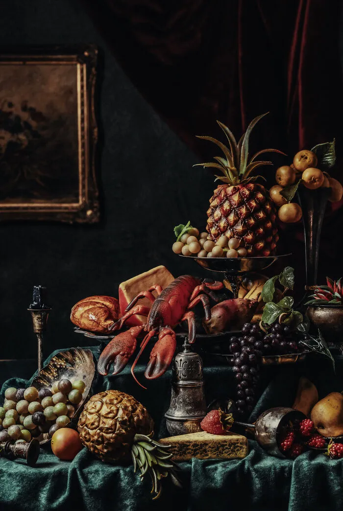 My 9 Photos Depicting Fake Fruits And Veggies Inspired By Classic Dutch Still Life Paintings