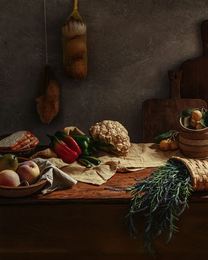 My 9 Photos Depicting Fake Fruits And Veggies Inspired By Classic Dutch Still Life Paintings